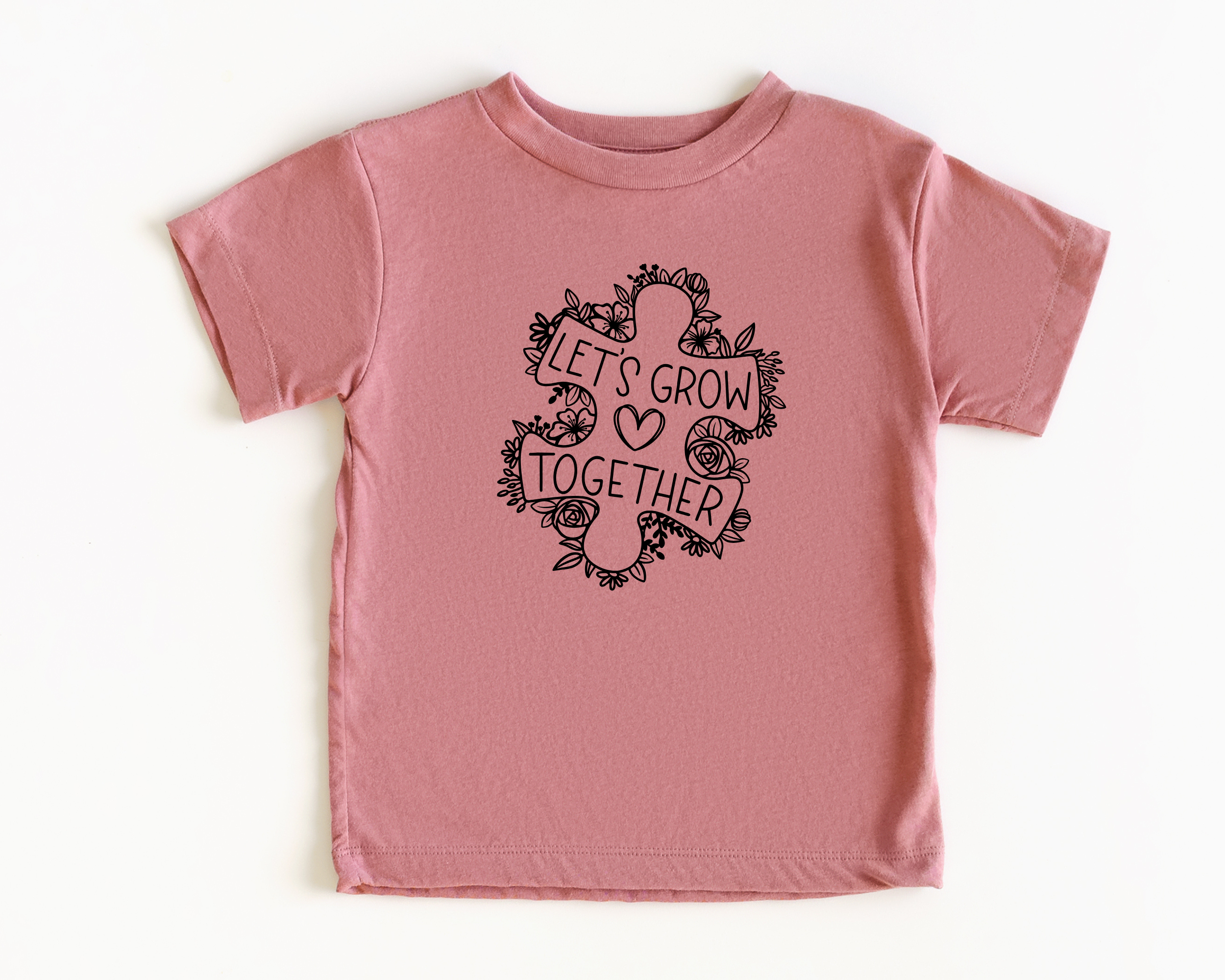 Let's grow together - kids tshirt