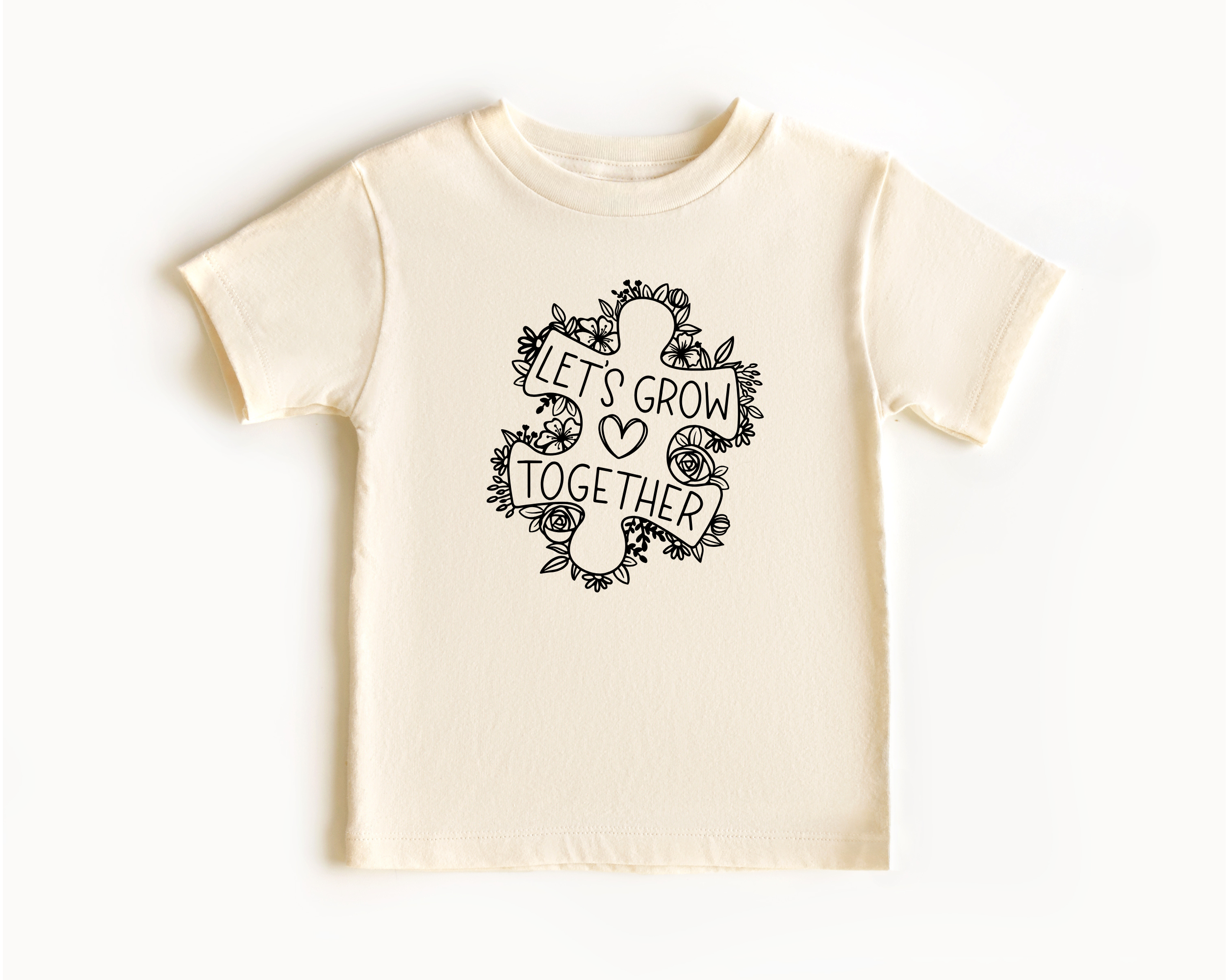 Let's grow together - kids tshirt