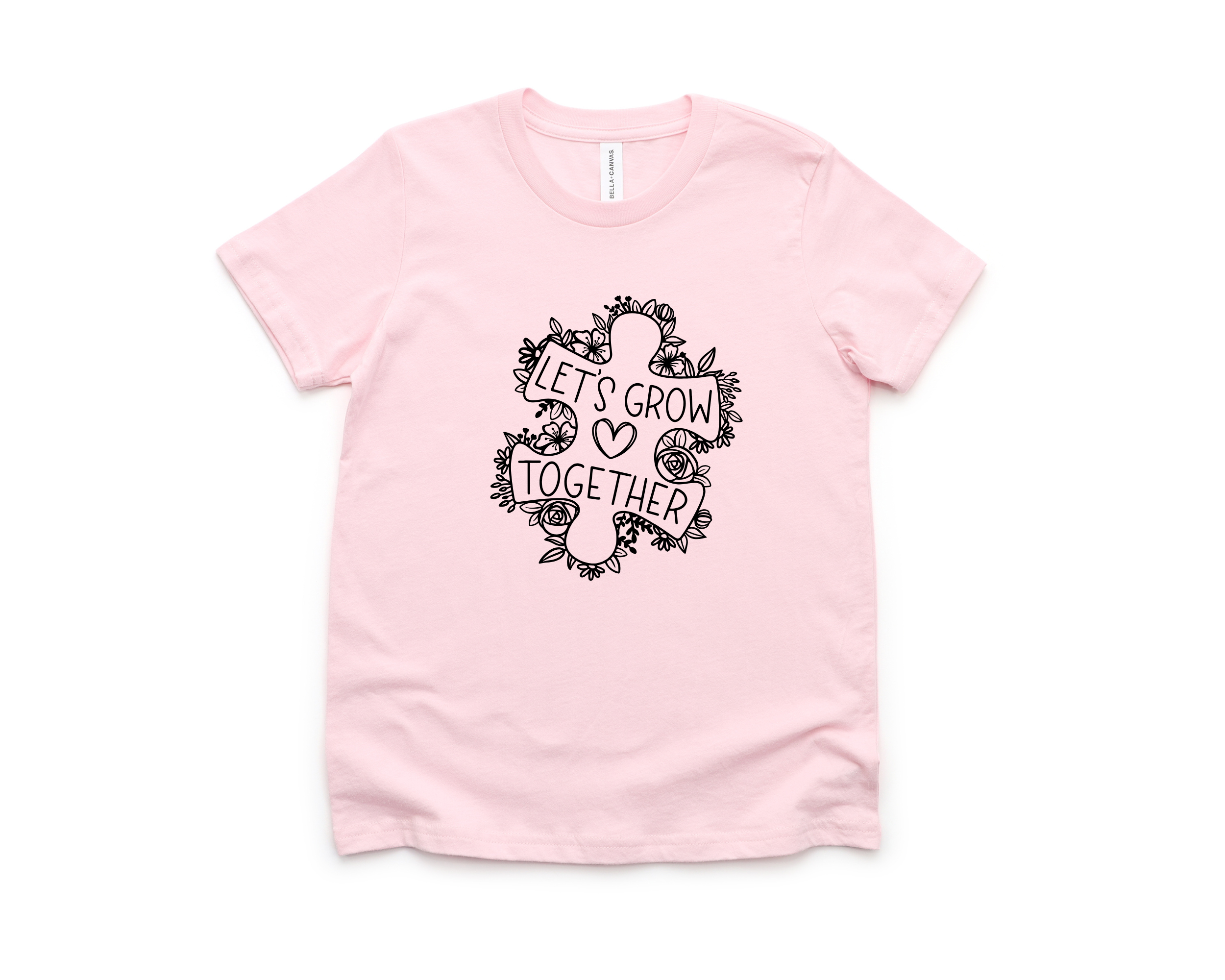 Let's grow together - kids tshirt