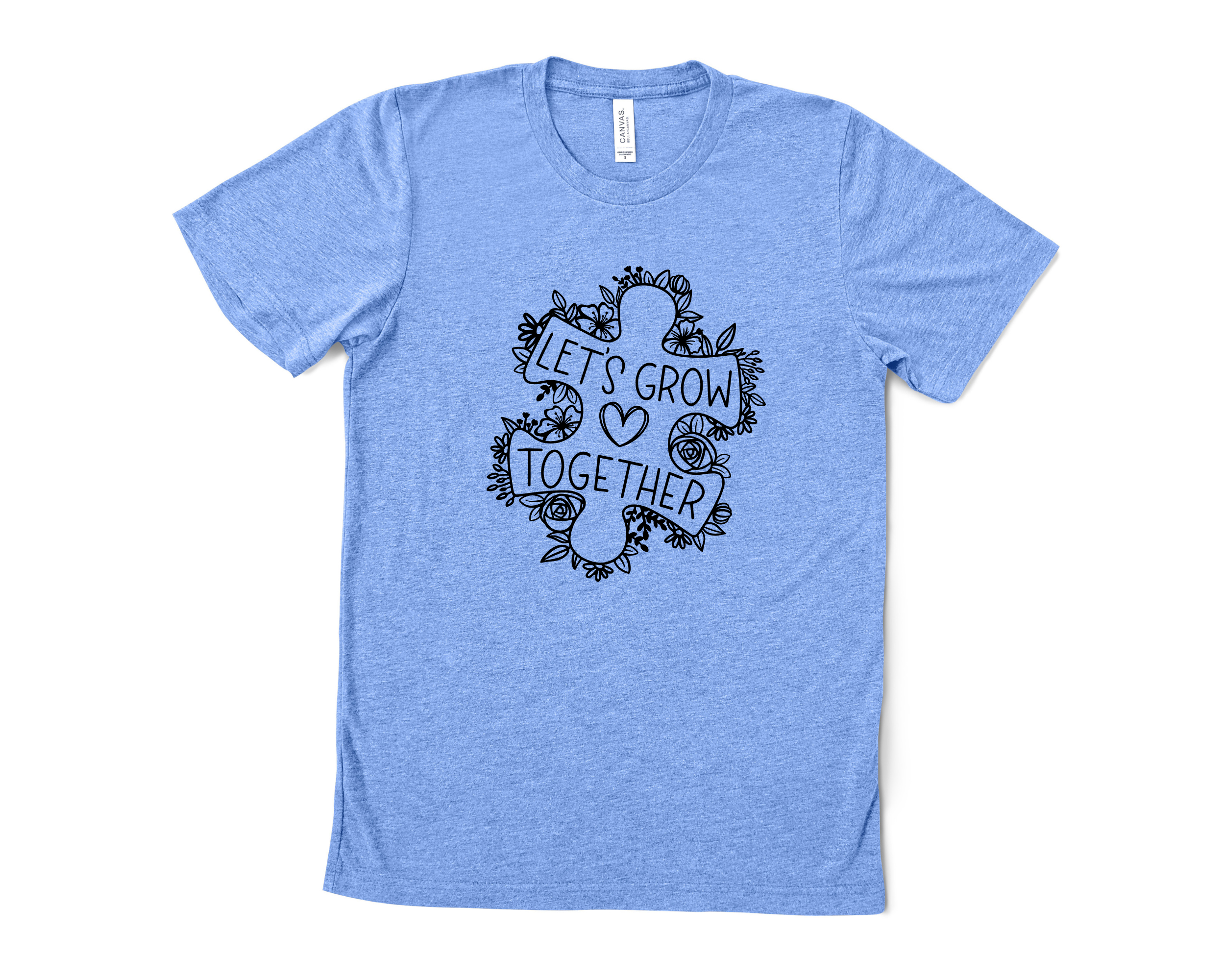 Let's grow together - kids tshirt