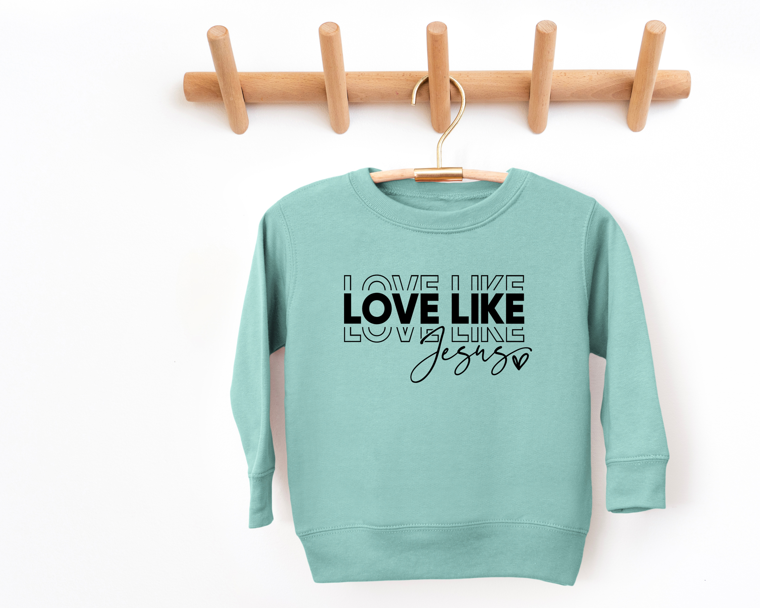 Love like Jesus Sweatshirt | Kids Christian Sweatshirt