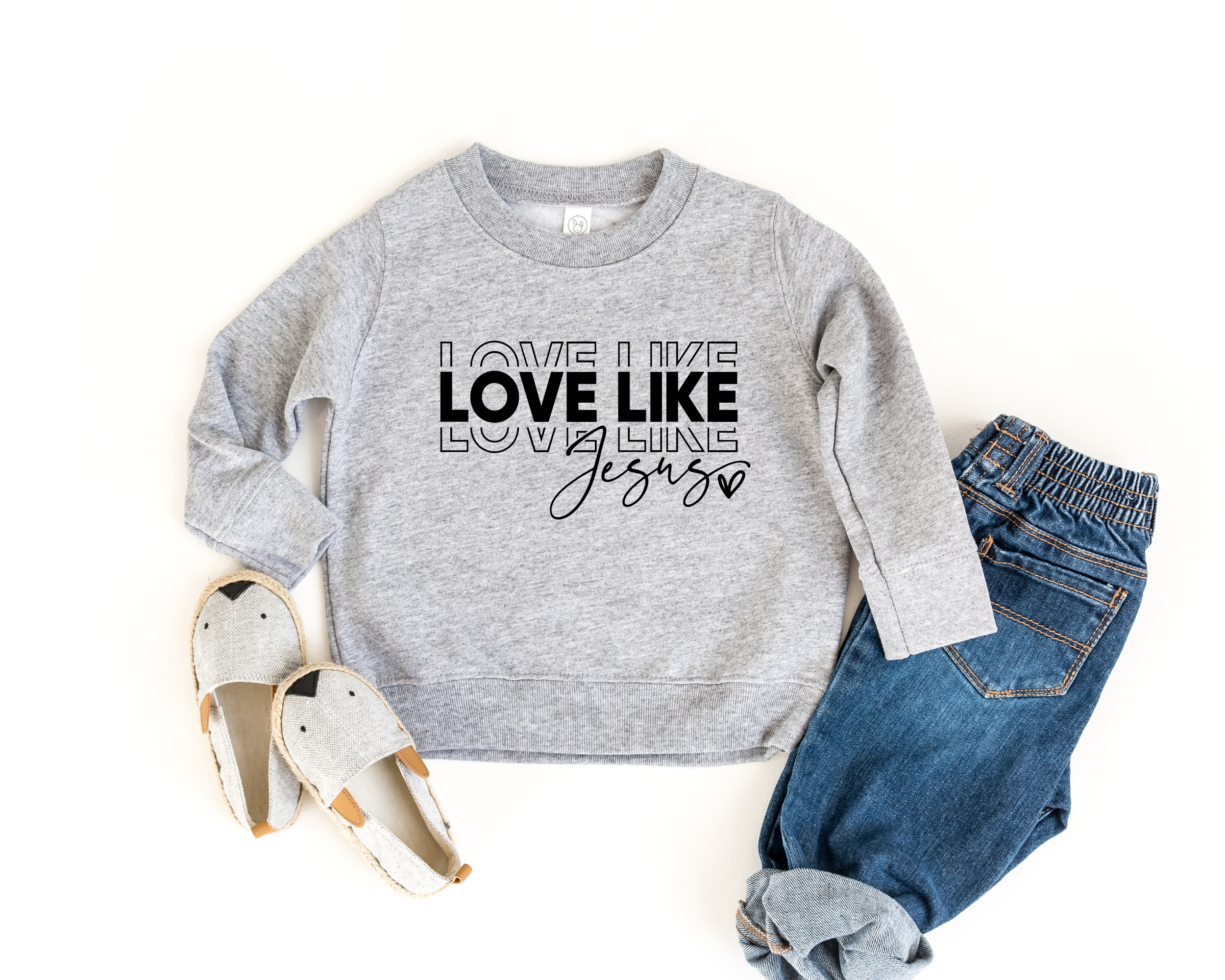 Love like Jesus Sweatshirt | Kids Christian Sweatshirt