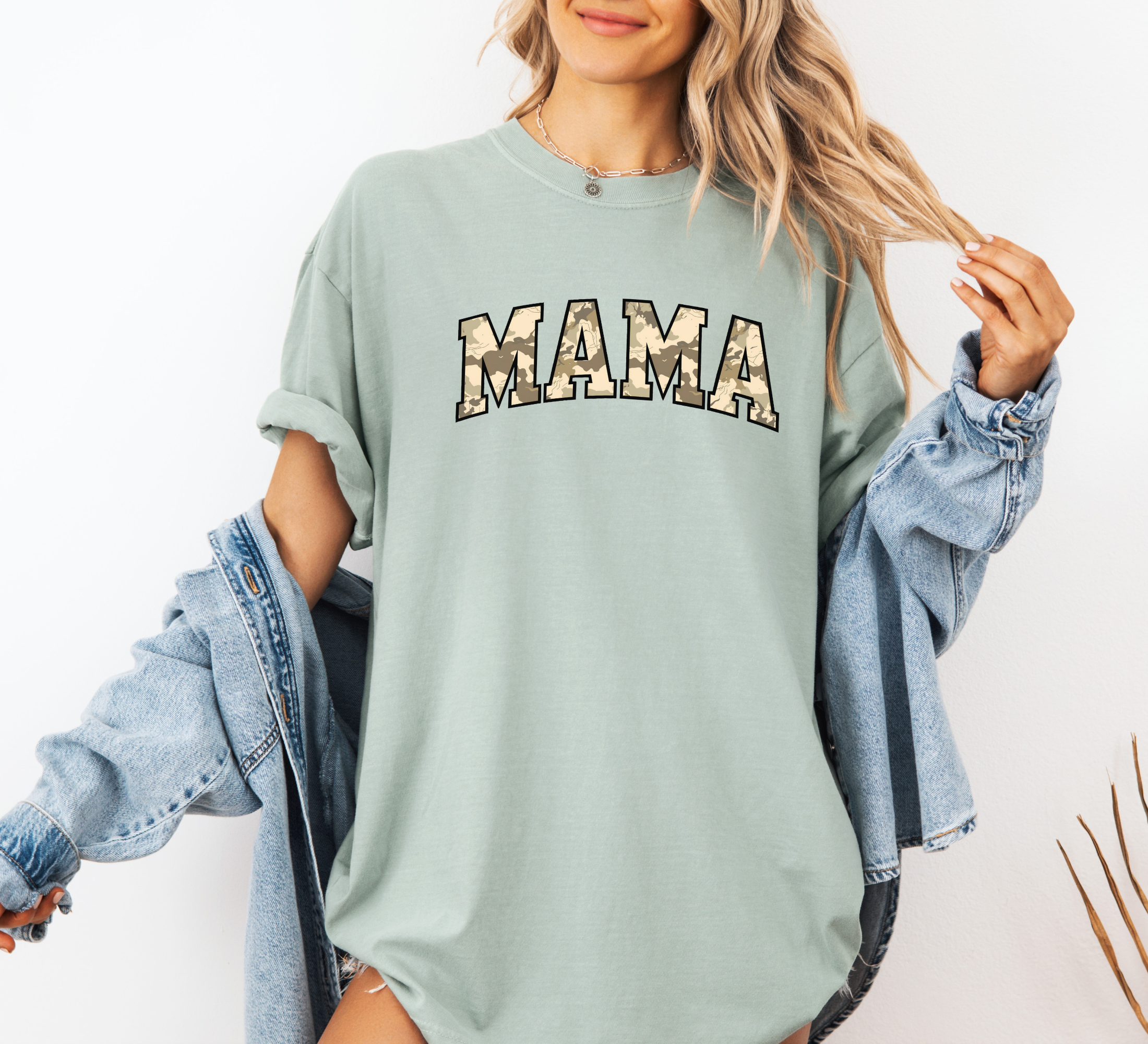 Camo Mama T-Shirt | Cute Mom Shirts