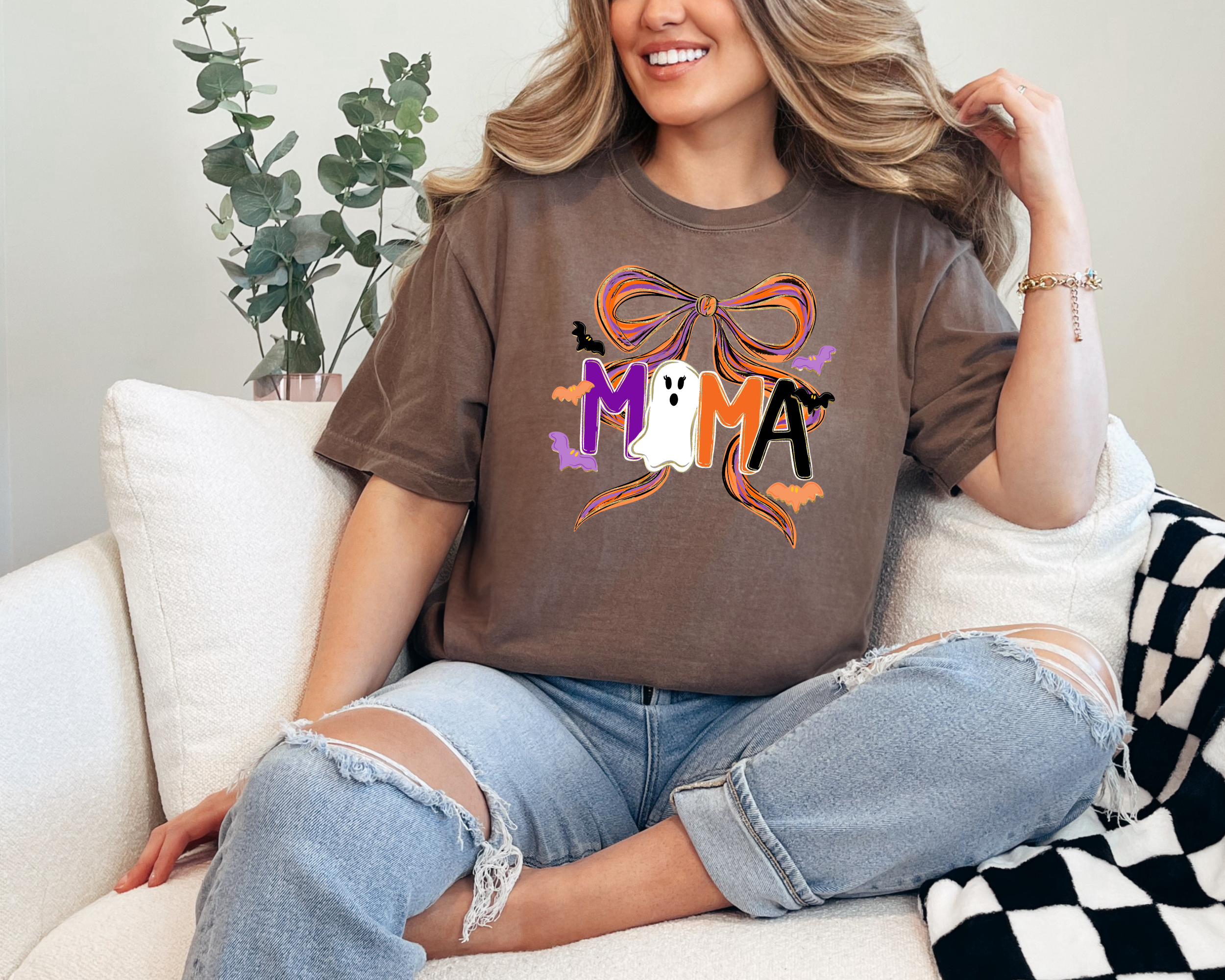 Mama Halloween T-Shirt | Women's Halloween Shirt