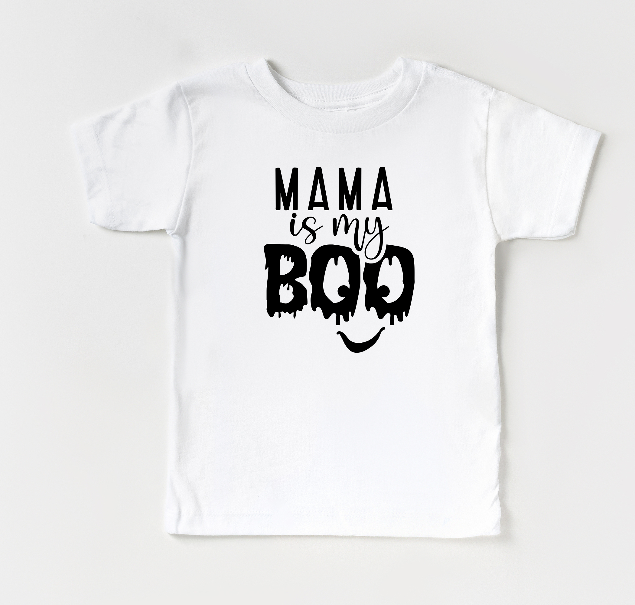 Mama Is My Boo T-Shirt | Toddler Halloween Shirt