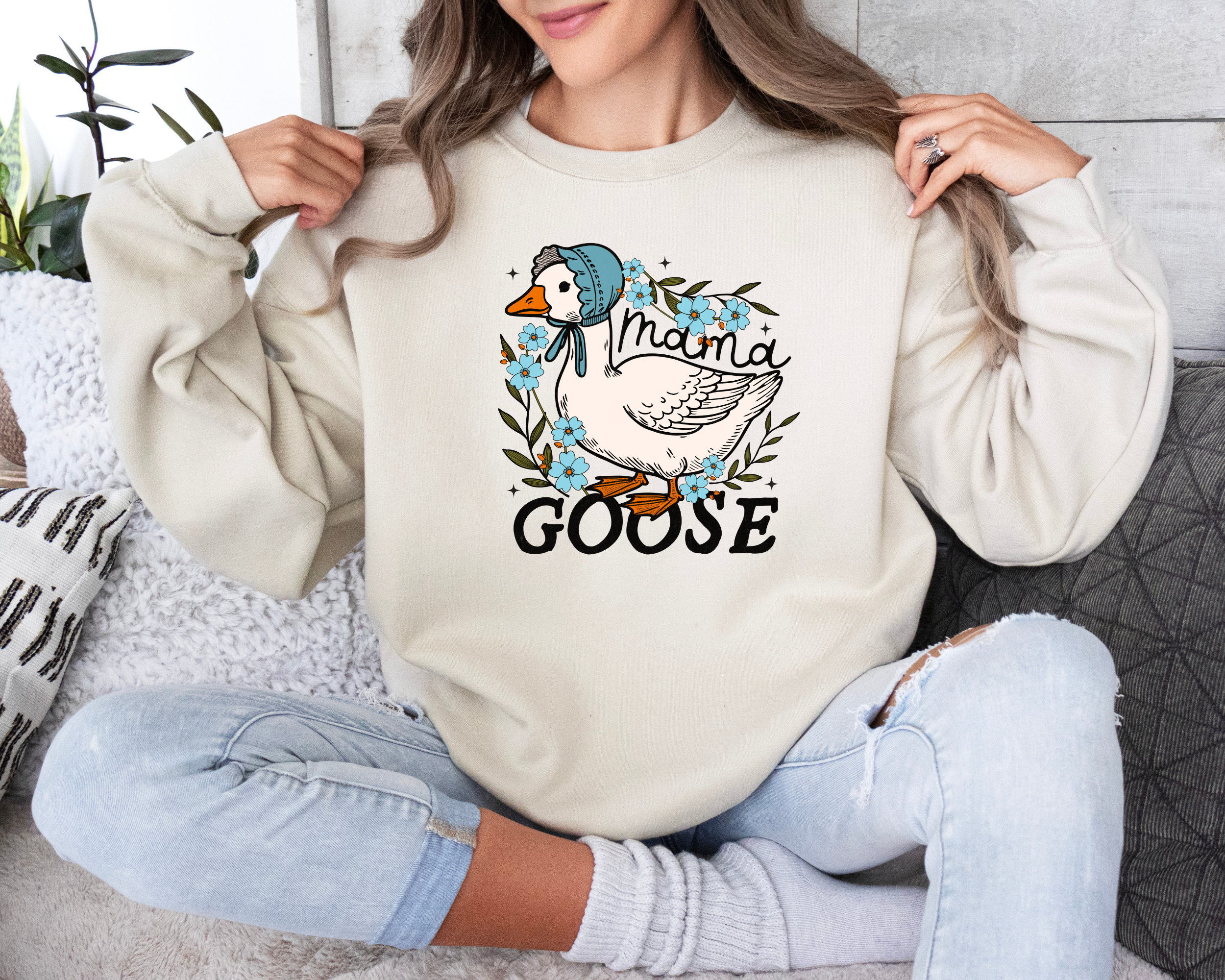 Mama Goose Sweatshirt | Mother Goose Sweatshirt