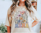 boho wildflower mama tshirt 