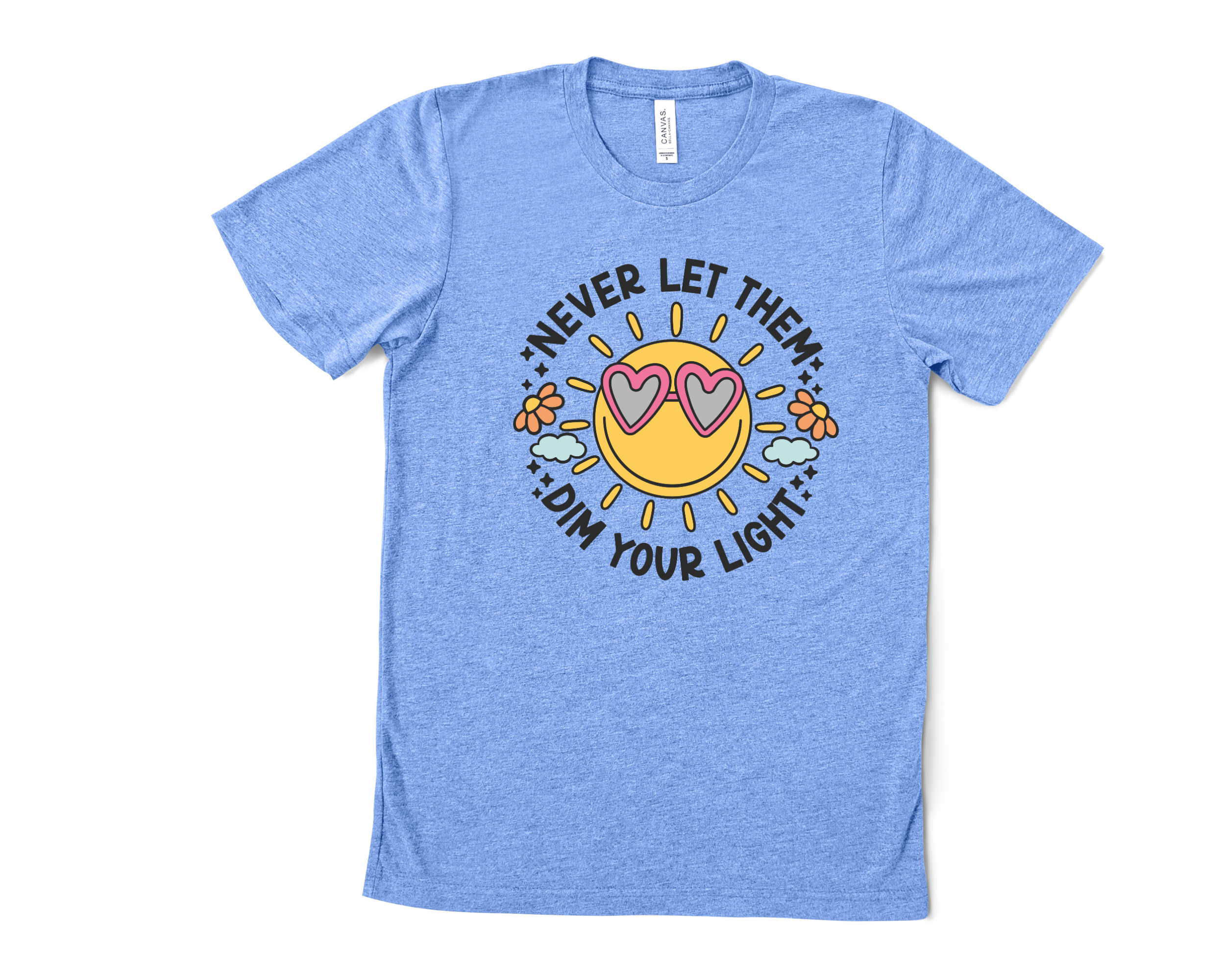 Never Let Them Dim Your Light Shirt | Retro Girls Shirt