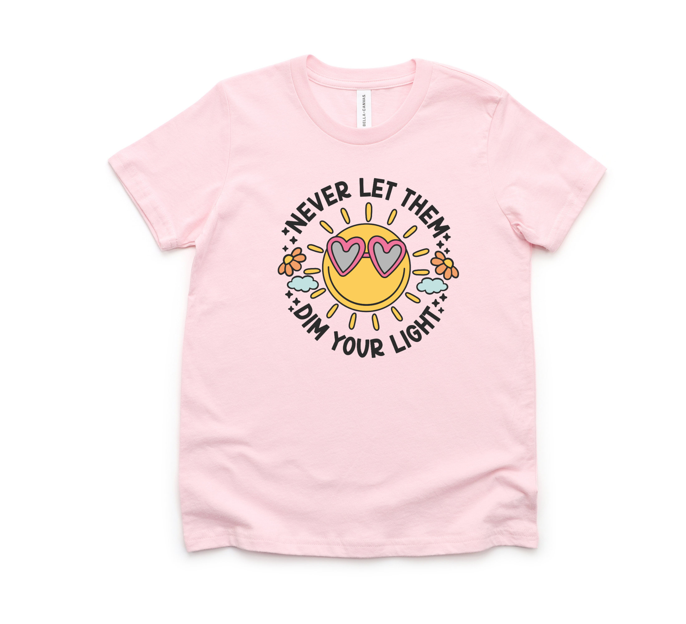 Never Let Them Dim Your Light Shirt | Retro Girls Shirt