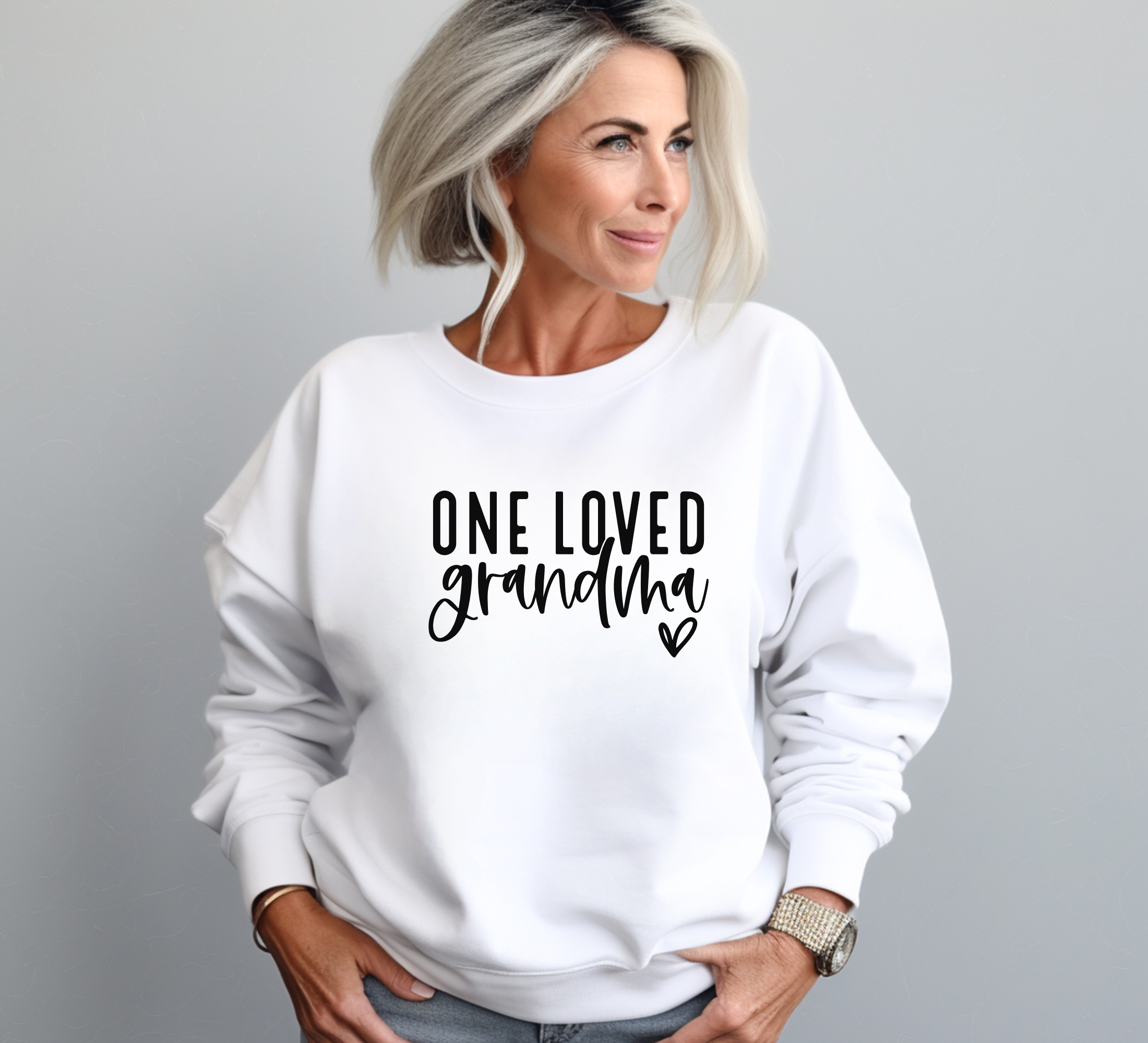 One Loved Grandma Sweatshirt
