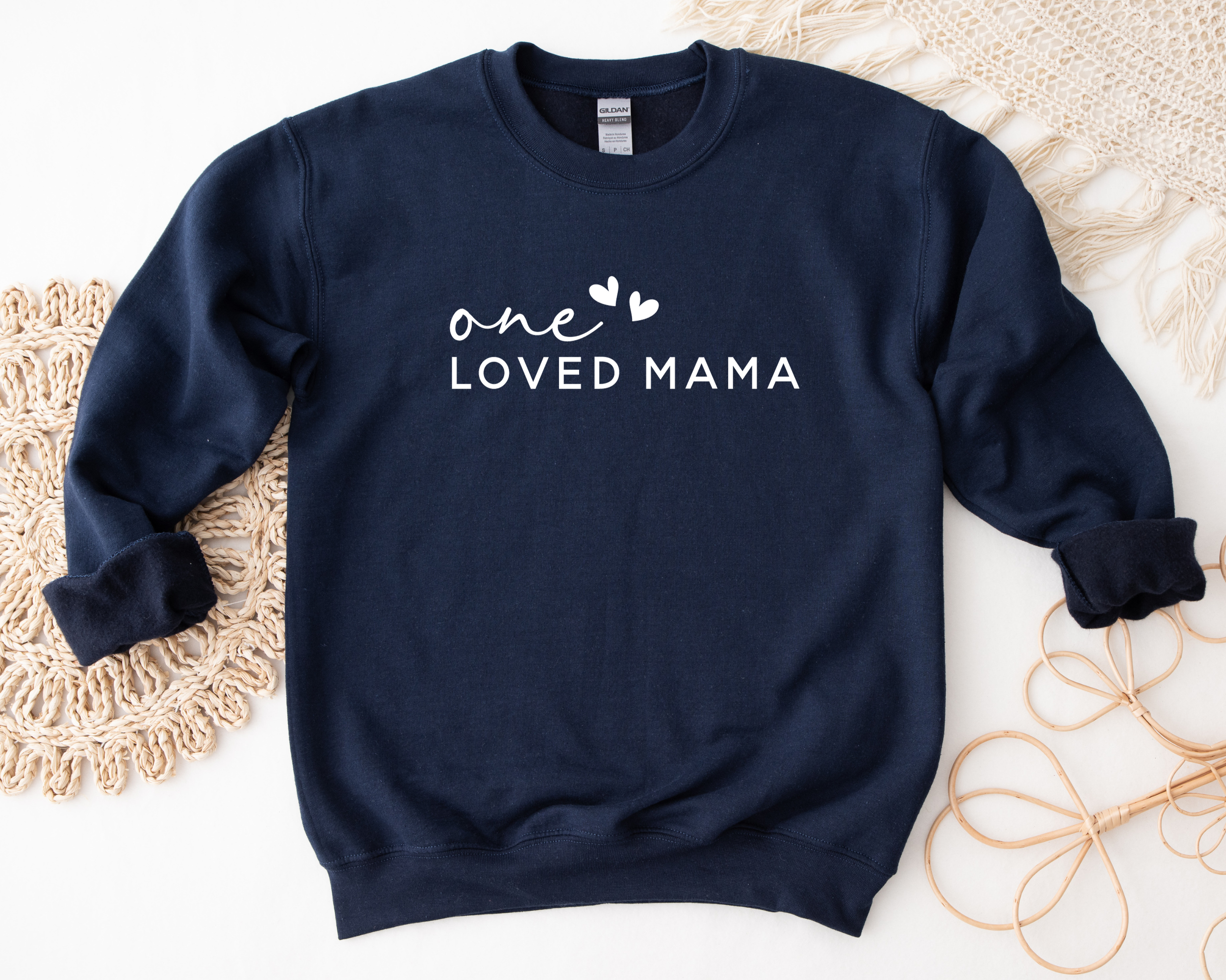 One Loved Mama Sweatshirt | Mama Sweatshirt