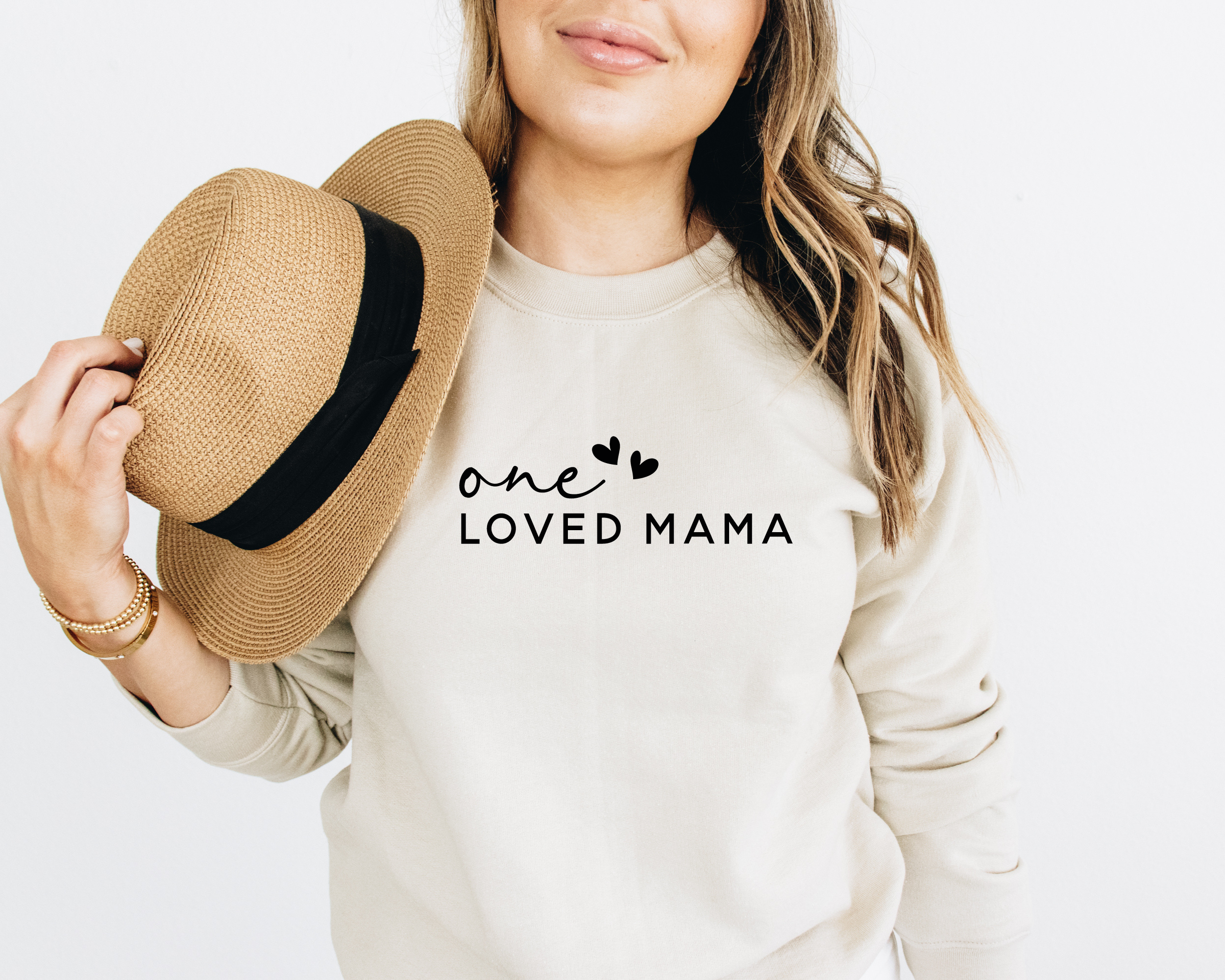 One Loved Mama Sweatshirt | Mama Sweatshirt