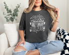 Overstimulated moms club funny graphic tees for mom