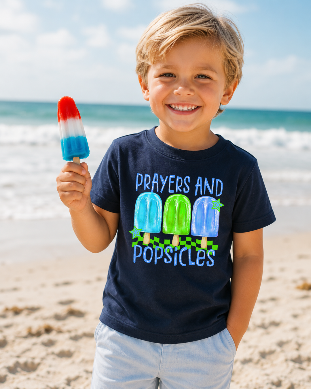 Prayers and Popsicles T-shirt