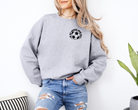 In my soccer mom era.  Soccer mom sweatshirt in gray