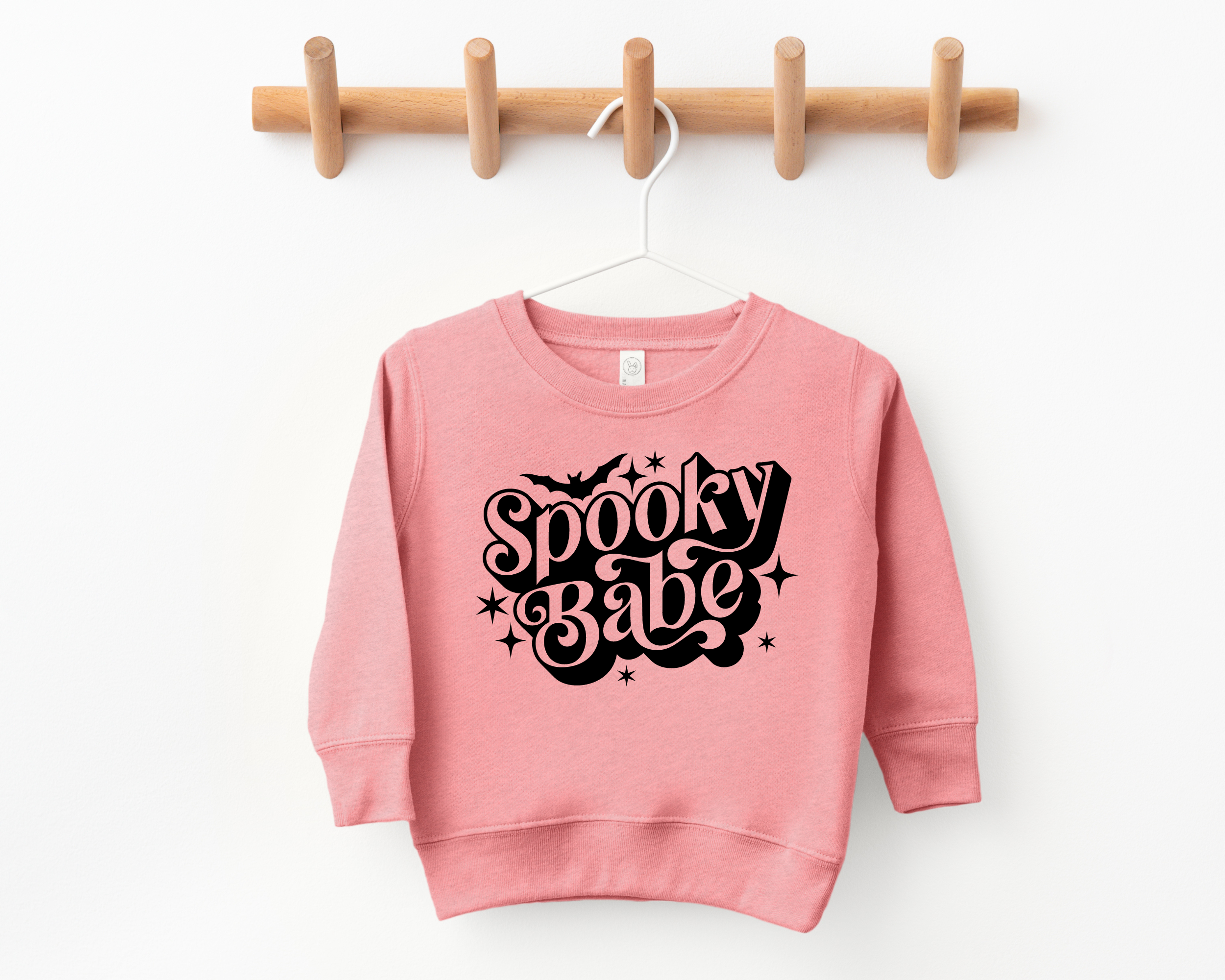 Spooky babe- toddler halloween sweatshirt