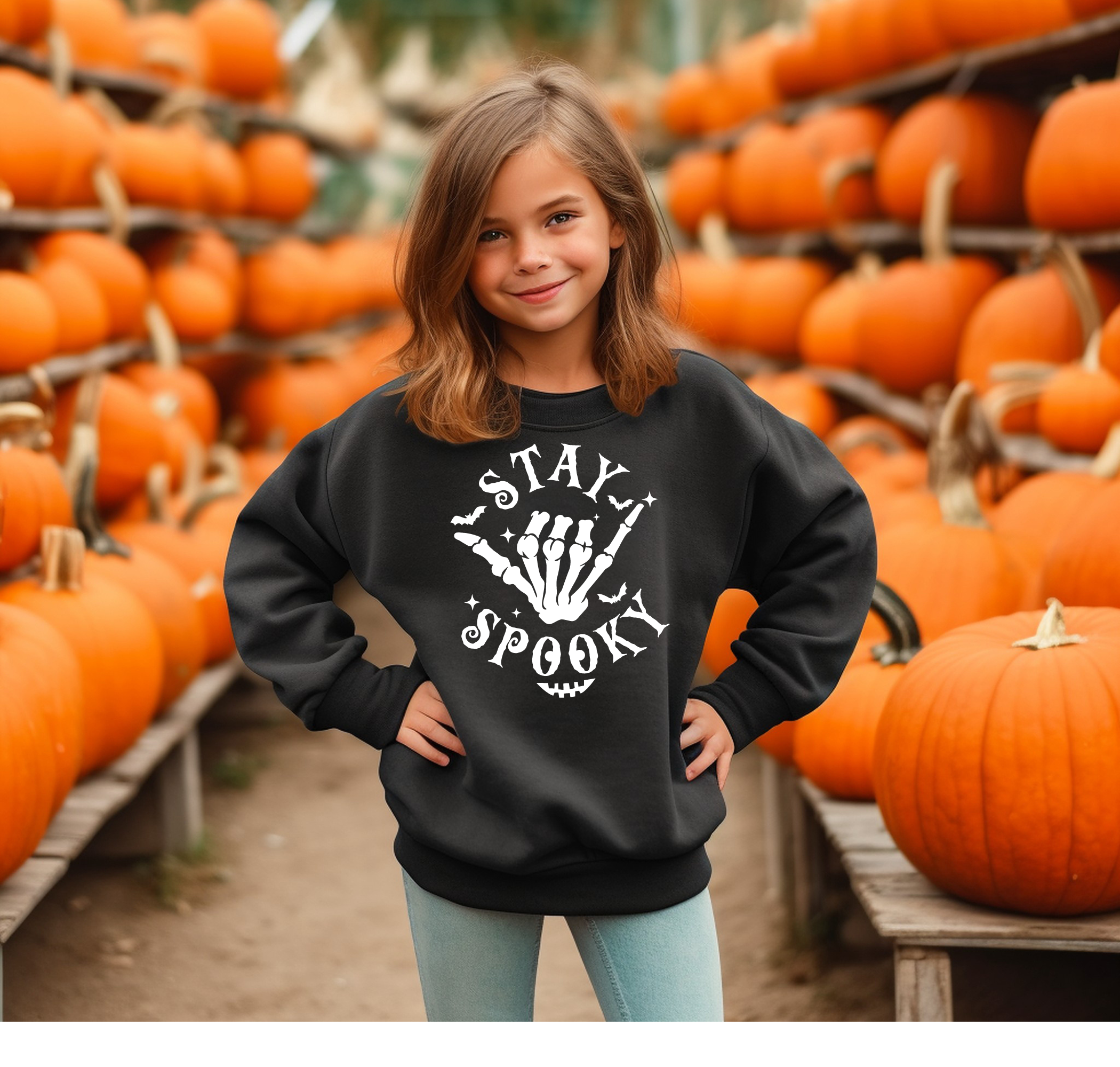 Stay Spooky Sweatshirt | Kids Halloween Sweatshirt