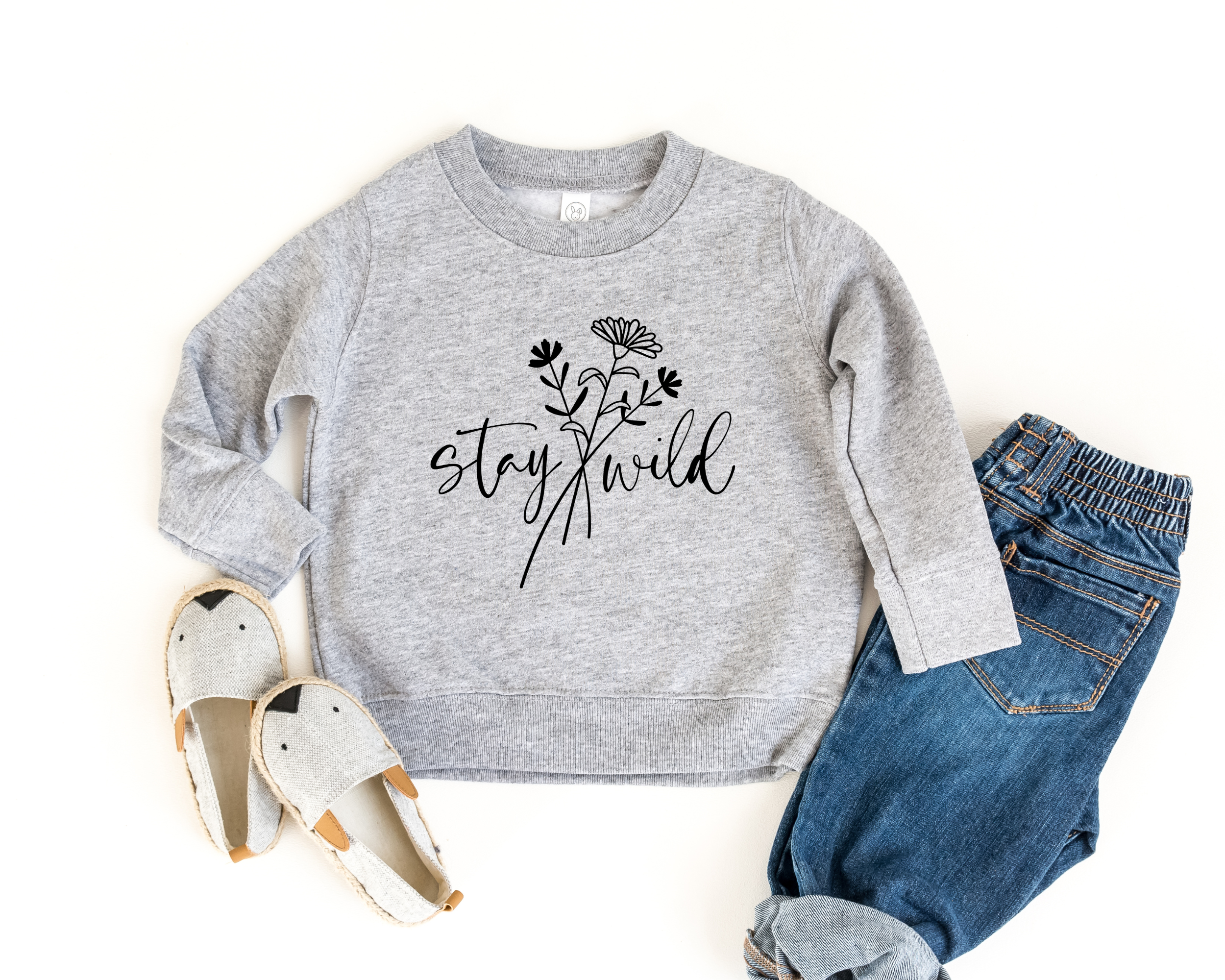 Stay Wild Boho Sweatshirt | Girls Sweatshirt