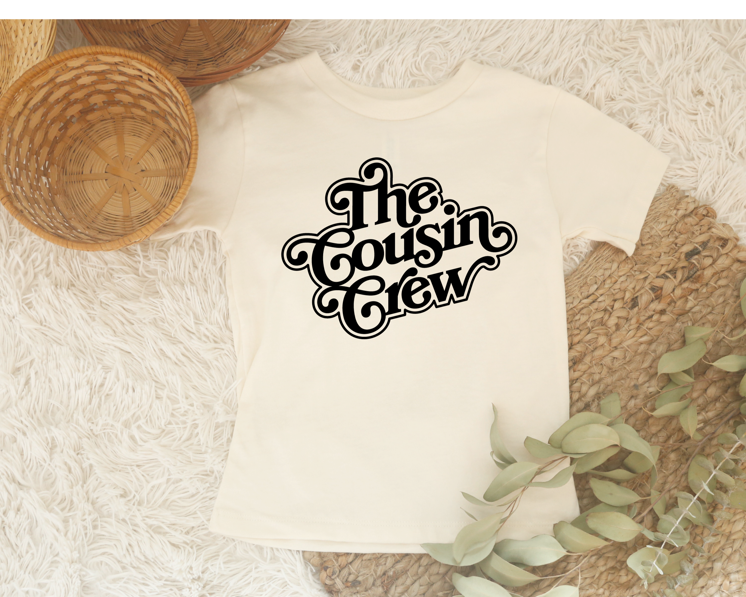 Retro Cousin Crew T-Shirt