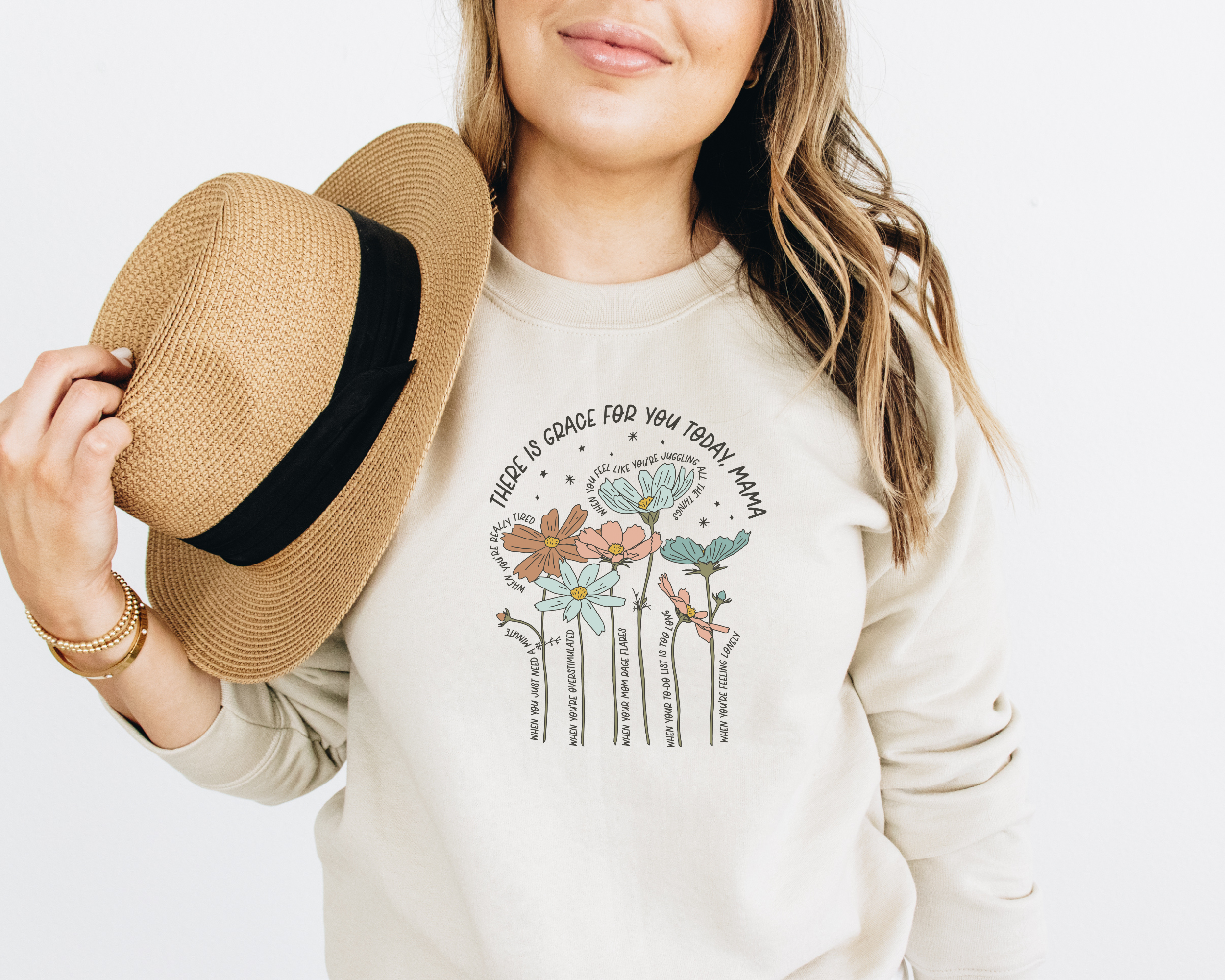 There Is Grace For You Today Mama Sweatshirt