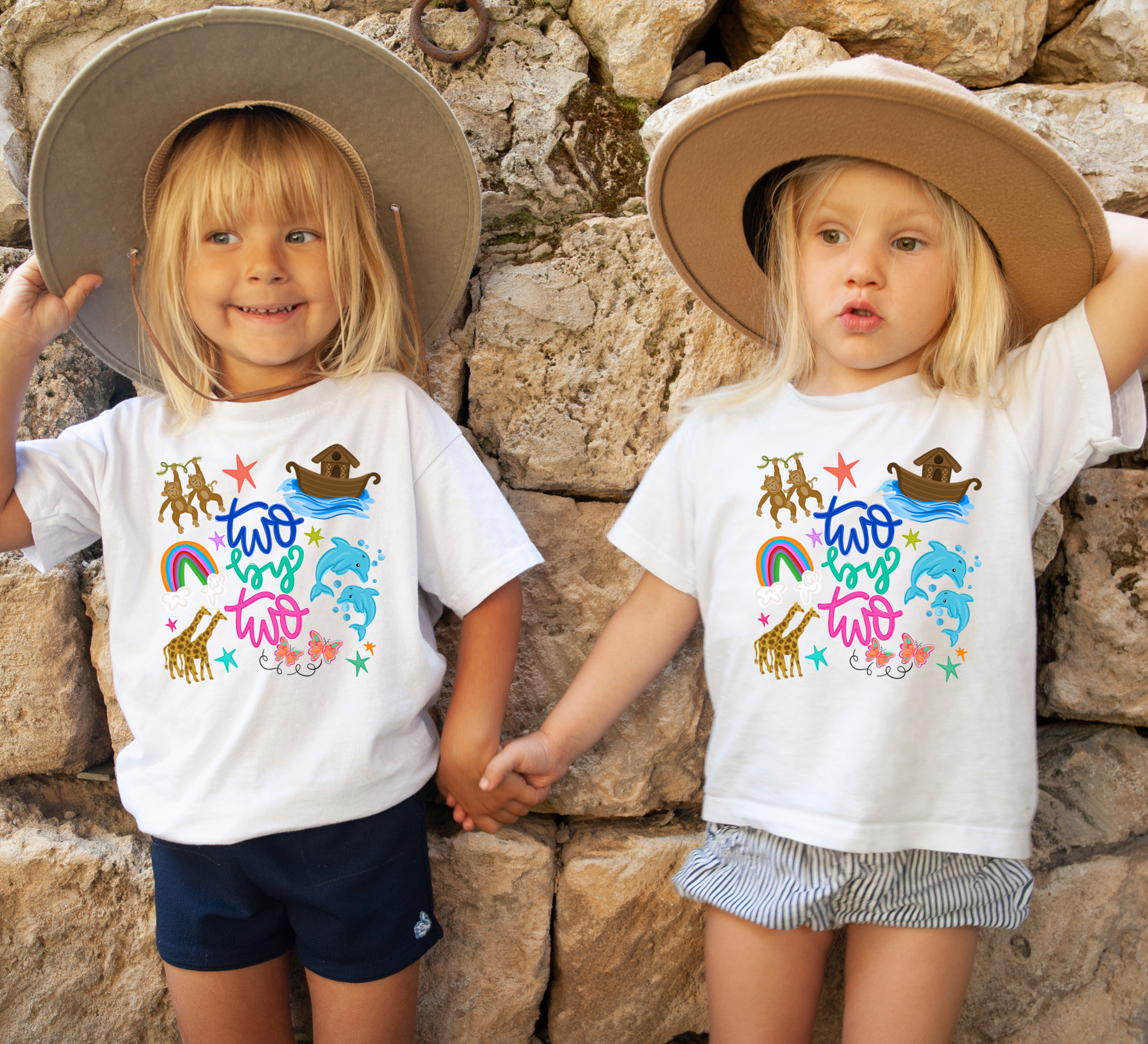 Two By Two Noah's Ark Shirt